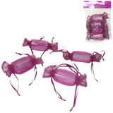 Mini-Geschenkverpackung lila 13 cm 4er-Set | 48 Stück