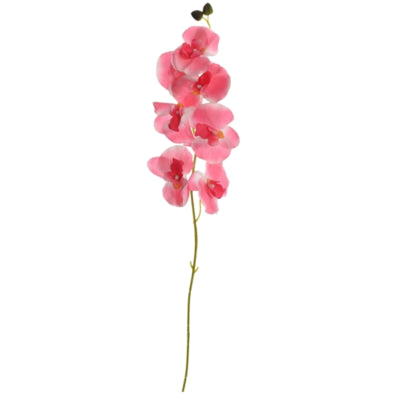 Kunstblume Orchidee rosa 62 cm | 72 Stück