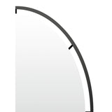 Len-fra wandspiegel salem zwart 80 cm | 2 stuks