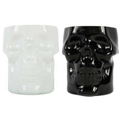 Teelichthalter Totenkopf 10 cm 2 sortiert | 10 Stück