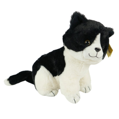 Sunkid Katze schwarz-weiß 40 cm | 6 Stück