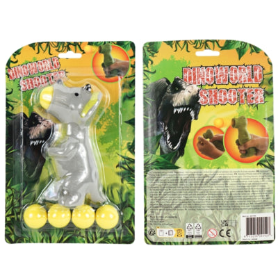 Dinoworld Dinosaurier-Popper mit 5 Kugeln 14 cm | 12 Stück