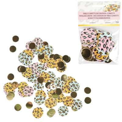 Konfetti Funky Leopard 20 Gramm | 48 Stück