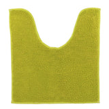 WC-Vorleger lindgrünes Polyester 45 x 50 cm | 6 Stück