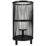 Hbx Natural Living Laternenset Saigon 2-teilig schwarz