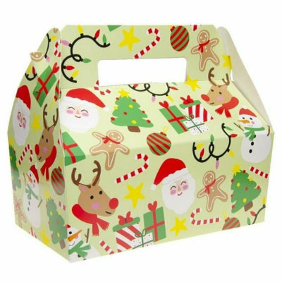 Weihnachtsmenübox aus Pappe 22,5 cm | 48 Stück