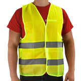 (r) veiligheidsvest volwassenen geel one size | 10 stuks