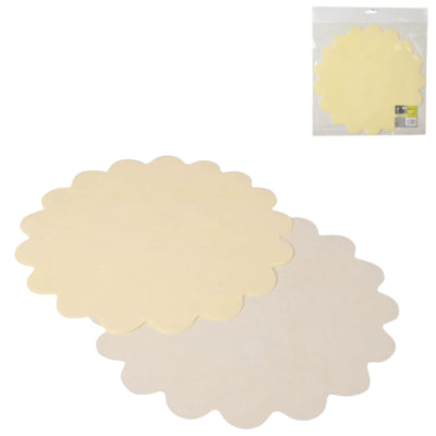 Tischset Papier elfenbein 35 cm 10 Stück | 24 Stück