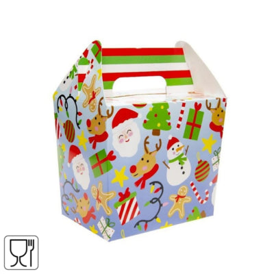 Leckerlibox Weihnachtskarton 14 cm | 48 Stück