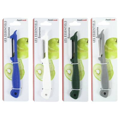 Festicook Schäler 18 cm 4-fach sortiert | 24 Stück