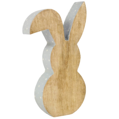 Kein Markenhase Holz weiß 25 cm | 2 Stk