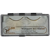 Jofrika Cosmetics künstliche Wimpern Federn weiß 9,5 cm B-Wahl VE500 | 50 Stück