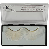 Jofrika Cosmetics künstliche Wimpern Federn weiß 9,5 cm B-Wahl VE500 | 50 Stück