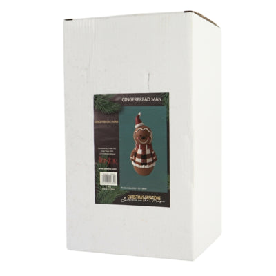 Weihnachtskreationen Lebkuchenmann 28 cm | 8 Stück