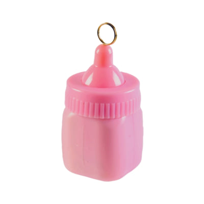 Amscan Ballongewicht Babyflasche rosa 9 cm | 24 Stück