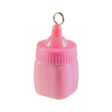Amscan Ballongewicht Babyflasche rosa 9 cm | 24 Stück