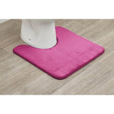 Toilettenvorleger lila Polyester 45 x 50 cm | 16 Stück