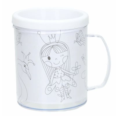 Färbe deine eigene Becher -Prinzessin