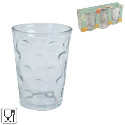 Mirel Trinkglas 200 ml 3er-Set | 24 Stück