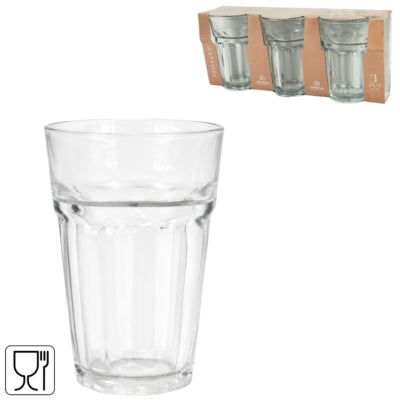 Homeware Trinkglas Vega 350 ml 3 Stück | 12 Stück