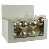 Weihnachtskugel goldfarben 10 cm | 24 Stück