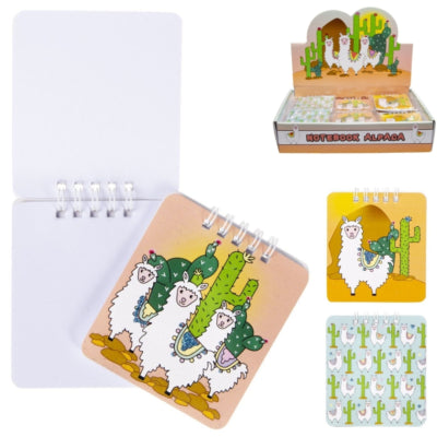 Notizbuch Alpaka 9 cm | 48 Stück