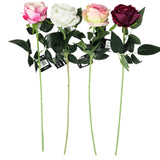 Künstliche Rose 76 cm sortiert