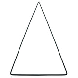 Dekoration DIY Weihnachtsbaum Metall schwarz 55 cm | 24 Stück