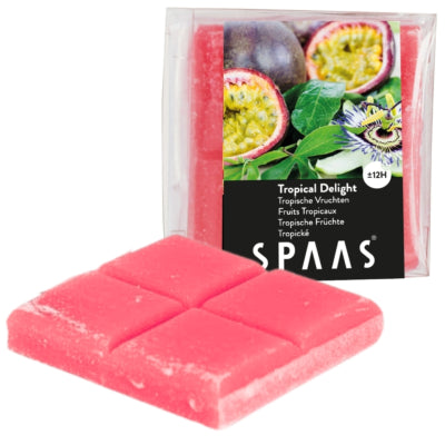 Spaas (r) Wachs schmilzt tropische Freude 6,5 cm | 24 Stück