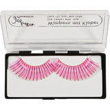 Jofrika Cosmetics künstliche Wimpern rosa Glitzer 9,5 cm B-Choice VE500 | 50 Stück