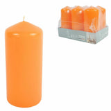 Gala-Stumpenkerzen orange 5,8 x 12,5 cm 6 Stück | 4 Stück