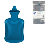 Relaxdays warmwater kruik blauw 1 l | 12 stuks