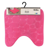 Toilettenvorleger Fuchsia Mikrofaser 50 x 50 cm | 16 Stück