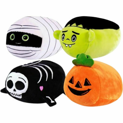 Kuscheltier Halloween Plüsch 15 cm 4-fach sortiert | 24 Stück