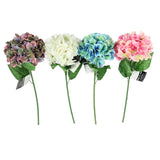 Kunstblume Hortensie 54 cm 4-fach sortiert