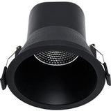 Enzo profolux led downlighter zwart reflector 6w 3000k dimbaar - led2460