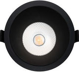 Enzo profolux led downlighter zwart reflector 6w 4000k dimbaar - led2470