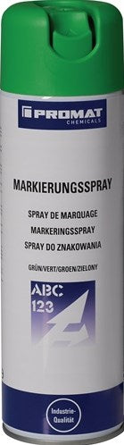 Promat tecwerk Markierungsspray | grün | 500ml | Sprühdose - 4000354082