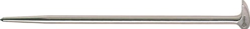 Promat Tecwerk Rollenkopf-Brecheisen | Länge 400 mm | D. 14 mm vernickelt - 4000812549