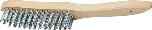 Promat tecwerk Drahtbürste | Länge 295 mm | 0,35 mm Gusseisen | 5-reihig - 4000841015