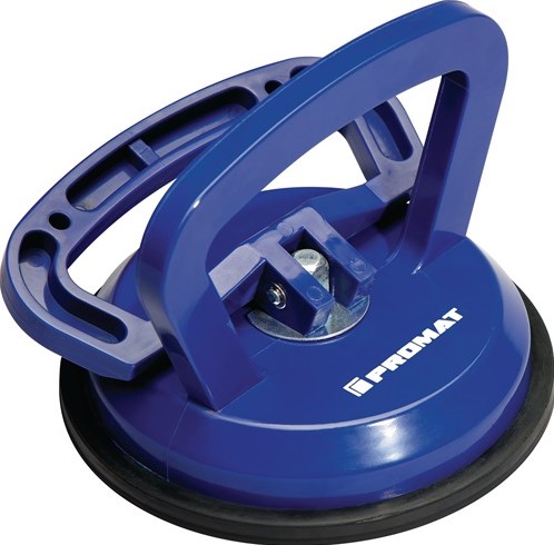 Promat tecwerk Saugnapfgriff | promat tecwerk | | Tragfähigkeit 45 kg Hauptd. 118mm | 1 Kopf ABS-Kunststoff – 4000817213