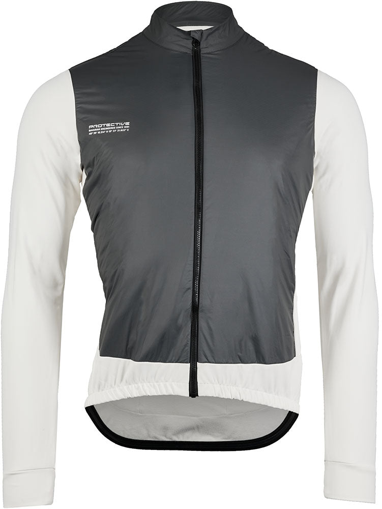 Schützender weißer Marmor – Windjacke