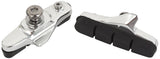 Quaxar Shimano Road Alu-Cartridge-Bremsschuhe Silber