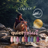 Claresa UV-LED-Gel-Nagellack, 5 ml, Grün 801 Quiet Forest