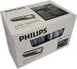 Philips-Batterien Longlife AAA R03, Schachtel mit 12 Blisterpackungen à 4 Stück