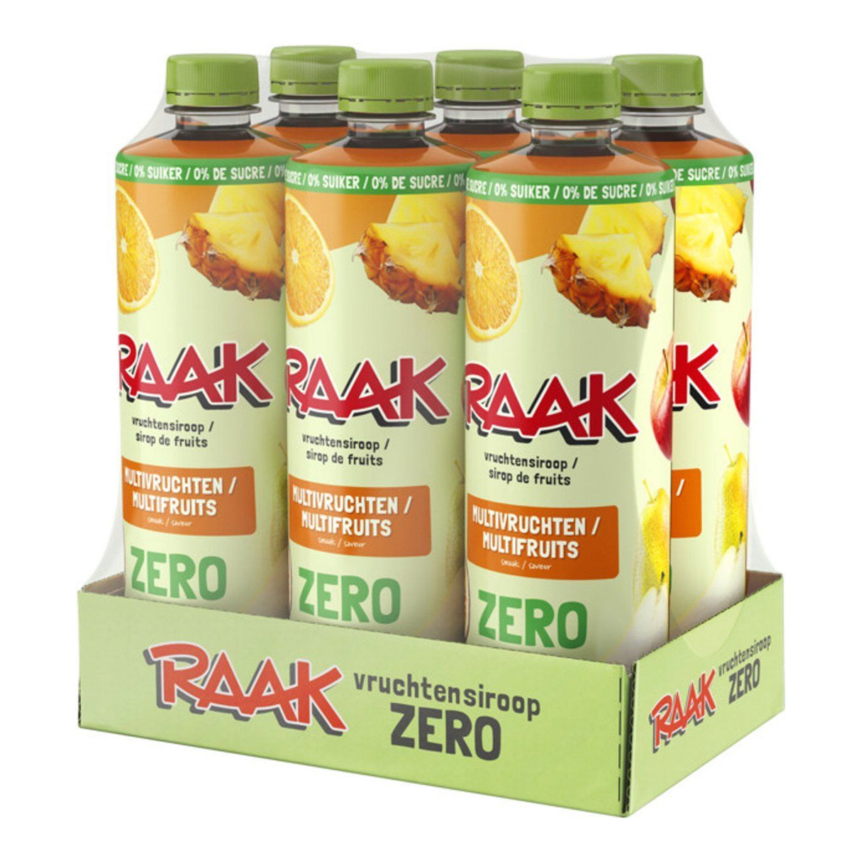 Raak Fruchtsirup Multifruit Zero (6x 750ml)