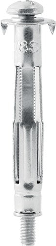Rapid hollewandpluggen | ø8x46 | voor 3-20 mm plaatdikte | 25kg draagkracht | 10 stuks in een doos - 5001548