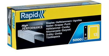 Rapid Nr. 13 Feindrahtklammern 6 mm – 5000 Klammern