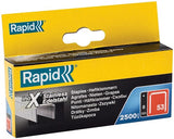 Rapid nr. 53 dundraadnieten rvs 8 mm, 2.500 stuks - 23808000 - 23808000