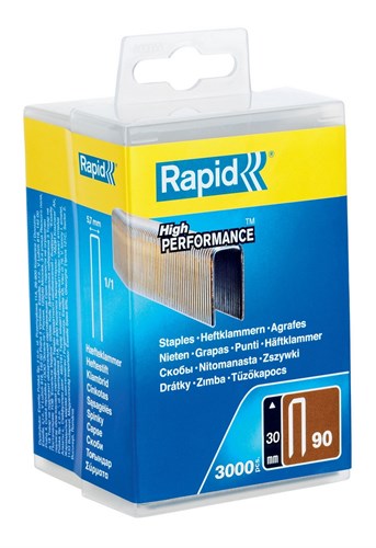 Rapid Nr. 90 schmale Sattelstiche 30 mm, 3.000 Stück – 5000125
